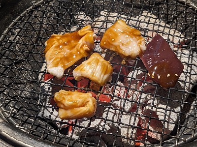 <牛角>ホルモン四種盛り 小樽駅周辺の焼肉--牛角 小樽運河通り店