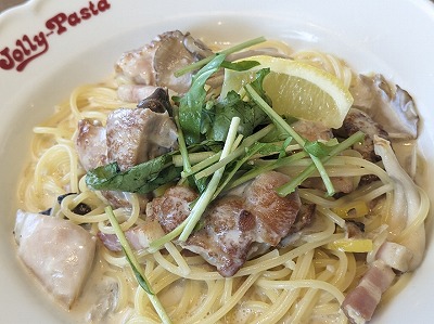 <ジョリーパスタ>チキンとベーコンレモンクリーム 野幌駅周辺のイタリアン--ジョリーパスタ 江別店