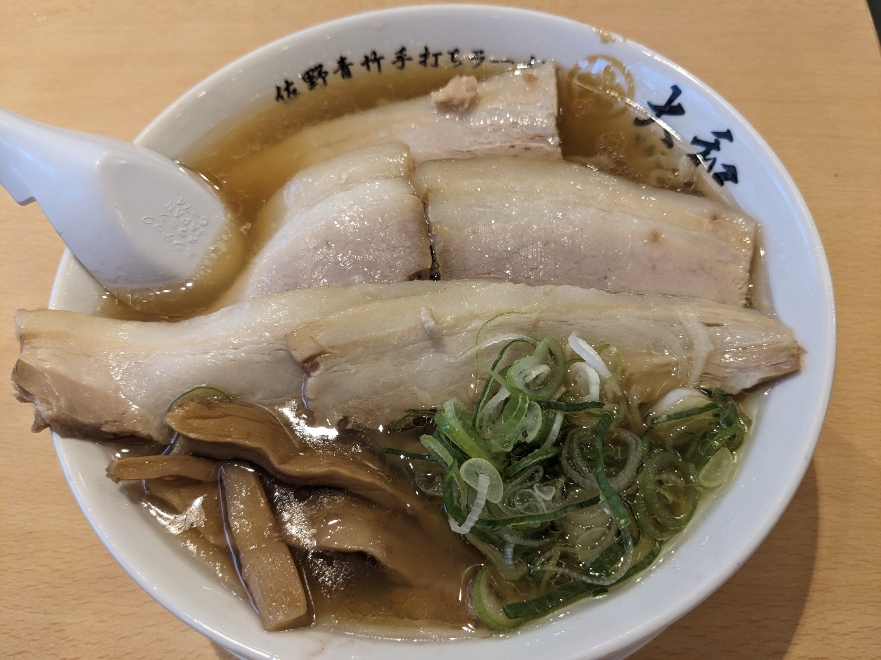<大和>醤油 佐野市駅周辺の佐野ラーメン--大和