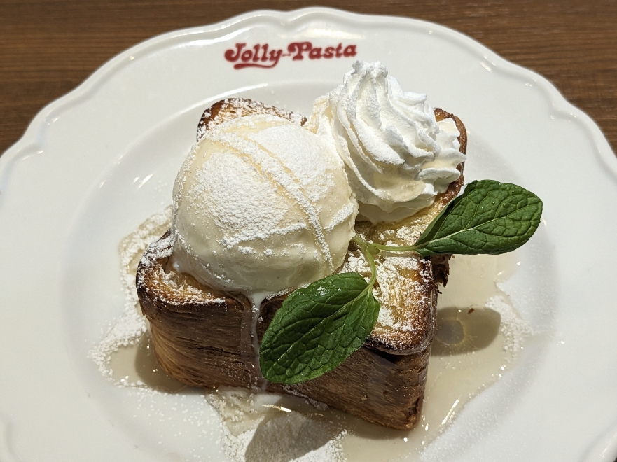 <ジョリーパスタ>ハニートースト 八幡駅周辺のイタリアン--ジョリーパスタ 浜松中沢店