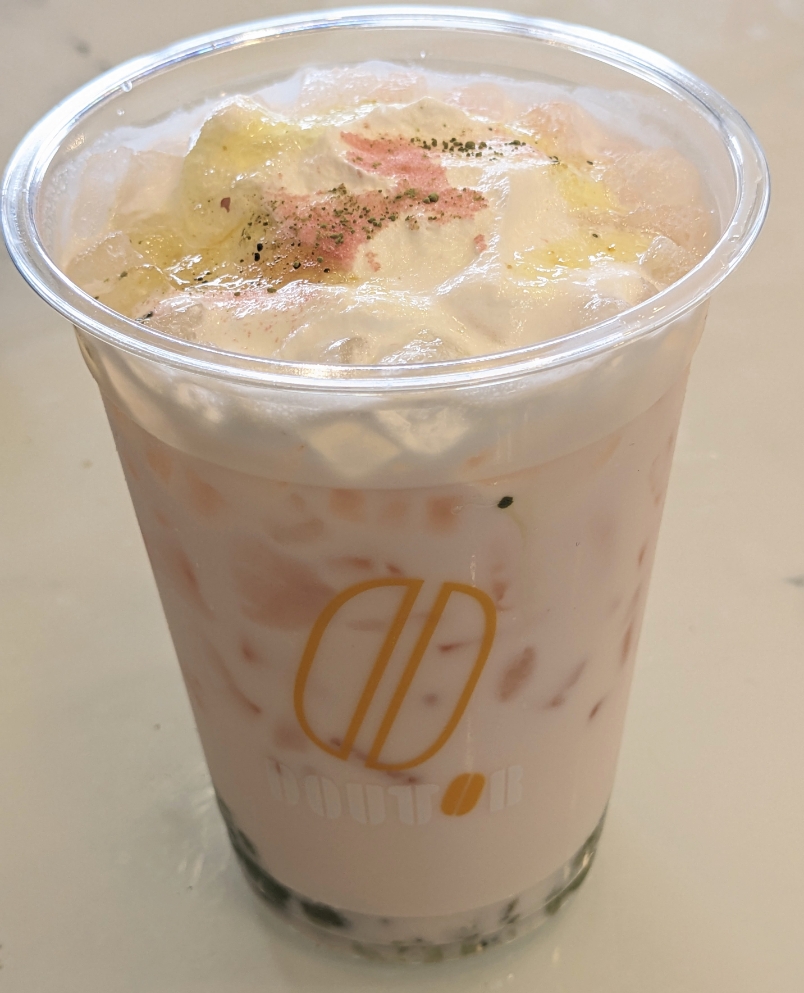 <ドトールコーヒーショップ>抹茶わらびもちオレ 加須駅周辺のカフェ--ドトールコーヒーショップ ビバモール加須店