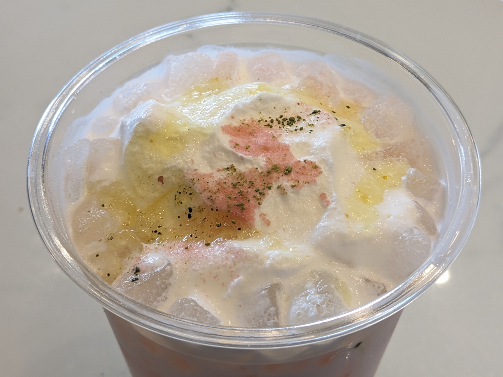<ドトールコーヒーショップ>抹茶わらびもちオレ 加須駅周辺のカフェ--ドトールコーヒーショップ ビバモール加須店