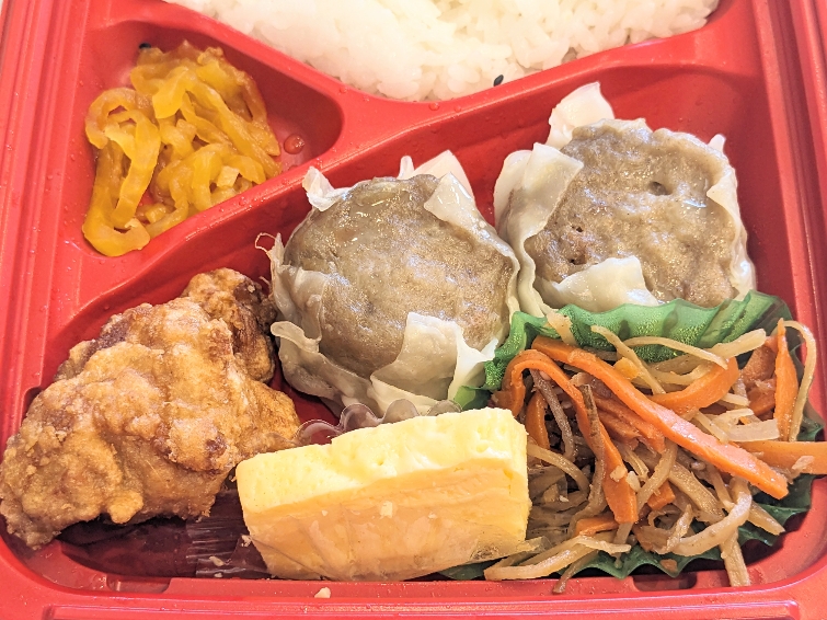 <キッチンオリジン>大粒あらびき焼売弁当 神楽坂駅周辺のお弁当・惣菜--キッチンオリジン 神楽坂店