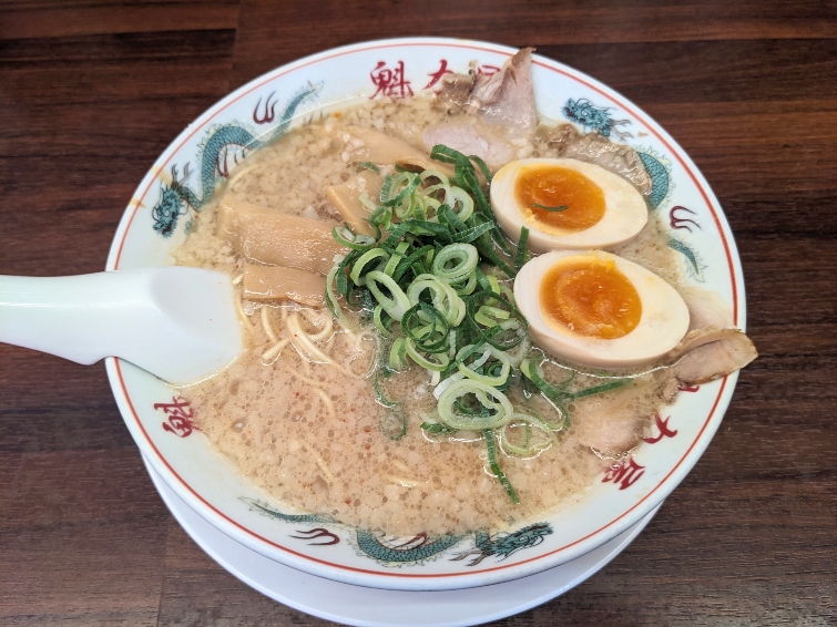 <ラーメン魁力屋>コク旨味玉ラーメン 七光台駅周辺の京都ラーメン--ラーメン魁力屋 野田店
