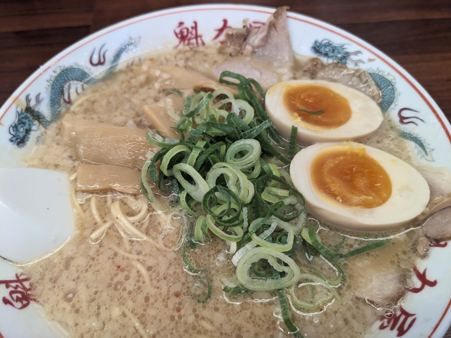 <ラーメン魁力屋>コク旨味玉ラーメン 七光台駅周辺の京都ラーメン--ラーメン魁力屋 野田店