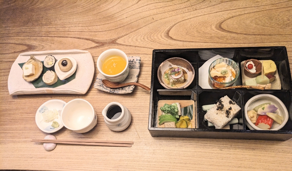 <九つ井>そば御膳 二子玉川駅周辺の和食--九つ井 玉川店