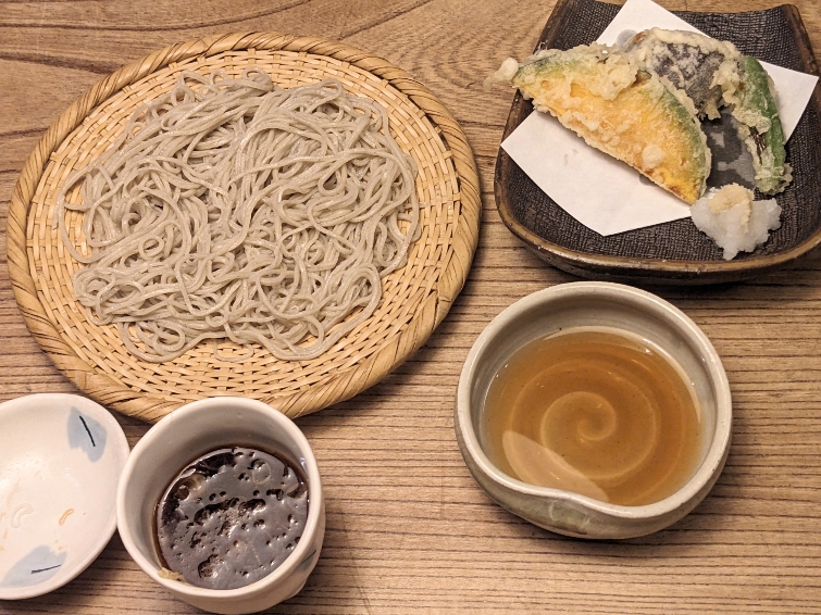 <九つ井>そば御膳 二子玉川駅周辺の和食--九つ井 玉川店